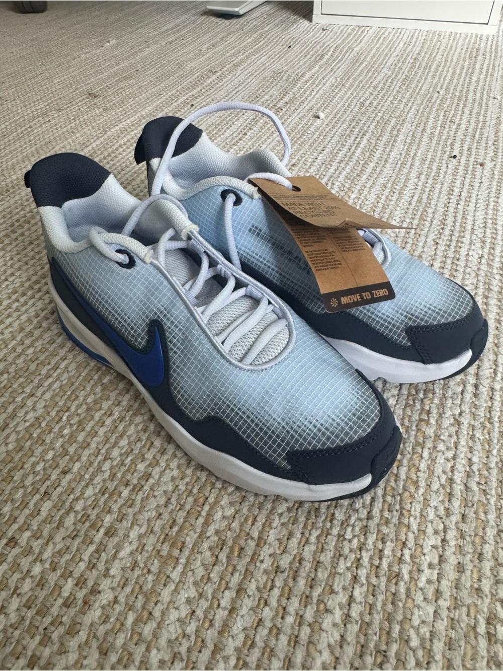 Nike Men’s Light Blue & Navy Casual Sneakers